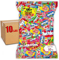 Bulk Candy Variety Pack - 10 lb Candy - Bulk Individually Wrapped Candy- Candies - Trick Or Treat Candies - Piñata Filler Stuffers - Pinata Candy Stuffers - Party Favors - July 4th