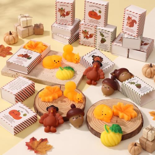 36 Sets Thanksgiving Positive Gifts Fall Party Favors Relief Trinkets