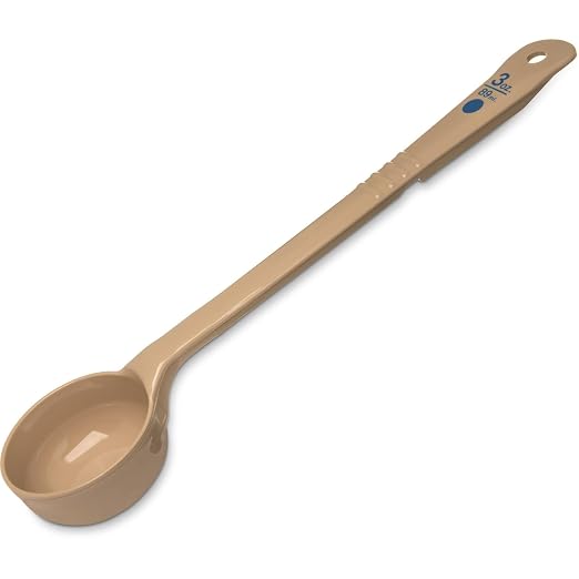 Carlisle FoodService Products Long Handle Measuring Spoon 3 Ounces Beige