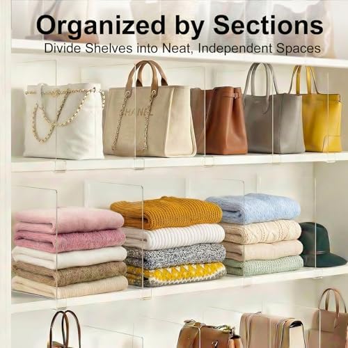 Tall Shelf dividers Closet Organizers: 11-inch (Higher Version)