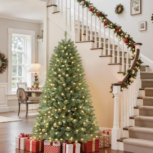 SHareconn 5ft Prelit Artificial Classic Spruce Christmas Tree