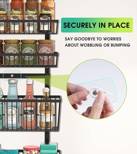 Mefirt 9-Tier Over The Door Pantry Organizer, Pantry Storage & Organization