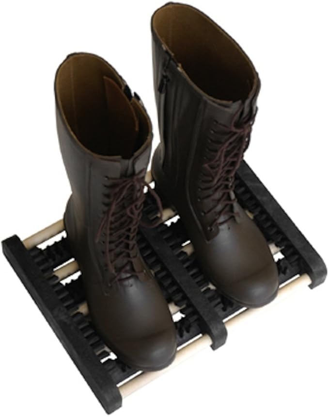 Boot Scraper / Shoe Scrubber - Doormat Scraper with Brush
