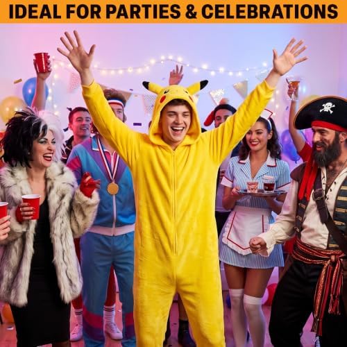 Get Trend Pokemon Anime | One-Piece Pajamas for Men Teens, S-2XL