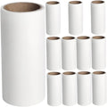 Toyvian 16pcs Refillable Lint Roller Set Sticky PET Hair Remover for Clothes Carpets Couches Multi-Function Household Lint Remover Convenient Tear-Off Feature