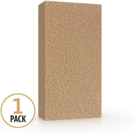 Dry Cleaning Soot Eraser Sponge - Pet Hair, Smoke, Soot, Dust and Dirt Remover - 3x6x1.5 (Single Sponge)