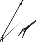 Gisafai 1 Pcs Plastic Aquarium Tongs Long Aquarium Tweezers Multi Purpose Trimming Feeding Aquariums Tools for Fresh Water Saltwater Fish Tanks Coral Plant (27 Inch)
