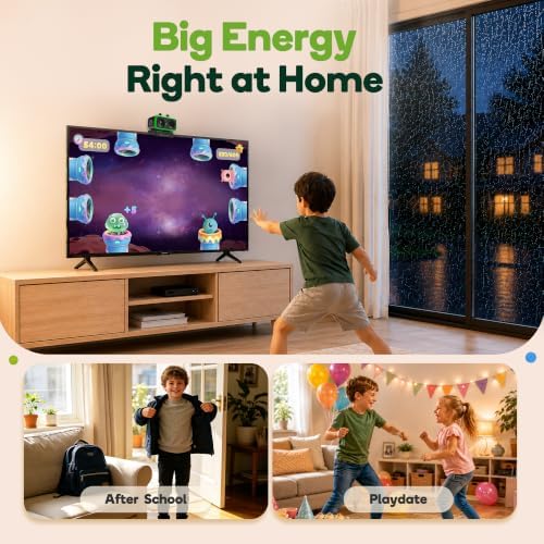 Motion Video Gaming Console, Active Play System for Kids Ages 3-7