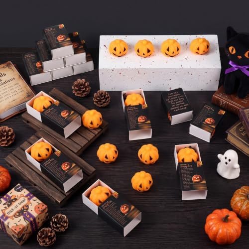 Wettarn 72 Sets Christian Halloween Favors Religious Pumpkin Gifts Trinkets