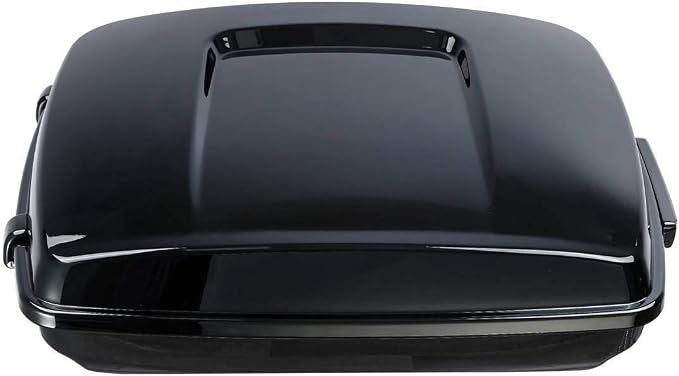 TCMT 5.5" Razor Motorcycle Trunk W/Black Latch Fit For Harley 2014-2025 Touring CVO Road King Road Glide Street Glide Electra Glide Pack