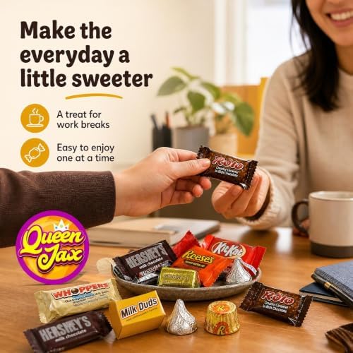 Chocolate Candy Variety Pack, 5 lb Bulk Mix, Individually Wrapped