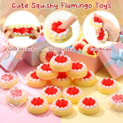 Meooeck 12 Pcs Cake Fidgets Balls for Adults Party Favors