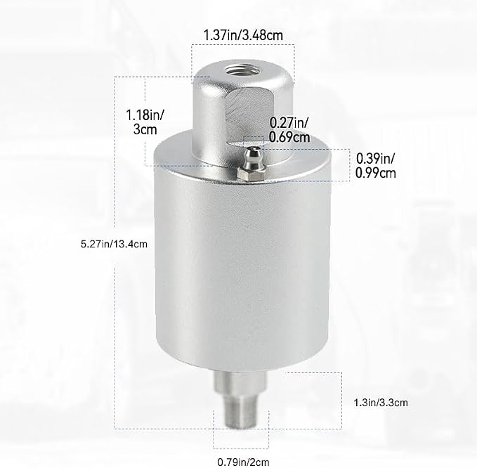 Rotary Replacement Head for Surface Cleaner – 4000 PSI, 3/4"male thread, Compatible with BE Surface Cleaners (16in/20in/22in/24in/30in Models)