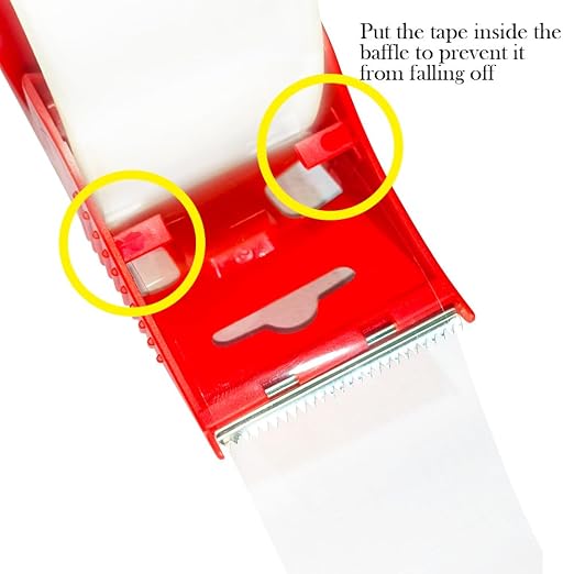 P PERFECTAPE Heavy Duty Packing Tape 36 Rolls with 6 Dispensers, Total 1980Y, Clear, 2.7 mil, 1.88 inch x 55 Yards, Ultra Strong, Refill for Packaging and Shipping | Total 1980Y, Clear, 2.7 mil, Ultra Strong, Refill for Packaging and Shipping