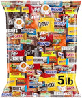 Assorted Candy Variety Pack 5 lb, 225 Ct - Individually Wrapped Chocolate