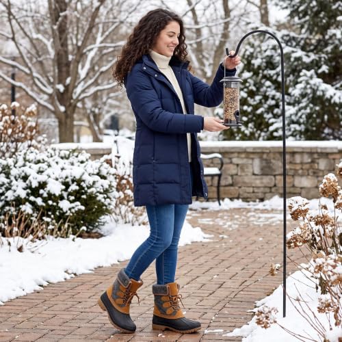 STQ Womens Winter Duck Boots Waterproof Cold Weather Snow Boots