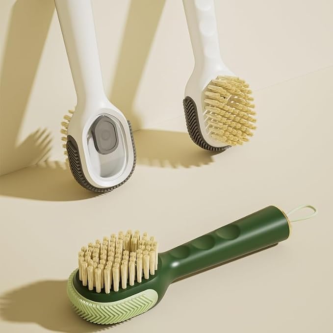 Special Non-Injury-Free Shoe Brush Multi-Functional Liquid Household Soft Hair Laundry Scrub Shoes(OneColor)