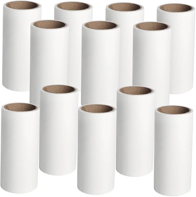16pcs Refillable Lint Roller Set for Pet Hair Removal Extra Sticky for Clothes and Furniture Convenient Lint Remover for Home and Travel