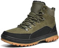 Wondamo Men's Snow Boots Lightweight Waterproof Winter Cold Weather Shoes