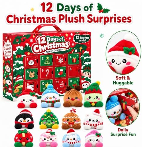 Mystery Dumpling Advent Calendar Christmas Fun Dumpling for Adult Gifts