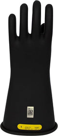 Enespro Class 2 Black Rubber Voltage Insulating Gloves, Max. Use Voltage 17000V AC/25500V DC, GC2B10