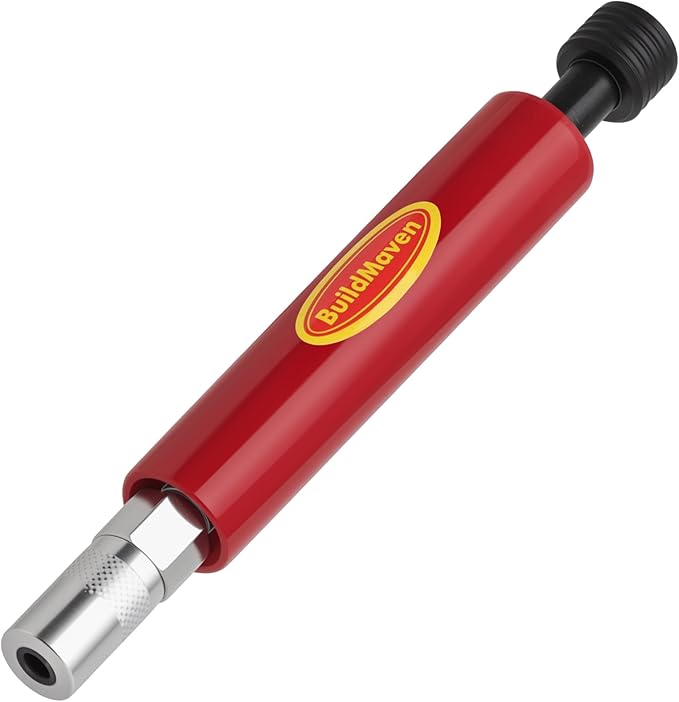 Grease Fitting Cleaning Tool -Grease Zerk Cleaner, Zerk Fitting Cleaning Tool, Remove Old Dried Grease from Fittings, Pins, Shafts, Bushings, and Joints （Red）