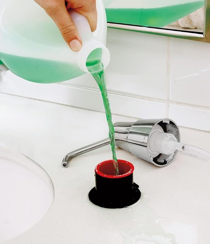 BOBRICK 8236 Manual Top Fill Foam Soap Dispenser, 6" Spout, 34 fl. oz. Capacity