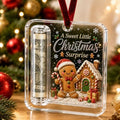 Crystal Christmas Cash Gift Holder Ornament Clear Acrylic Money Decor，A4