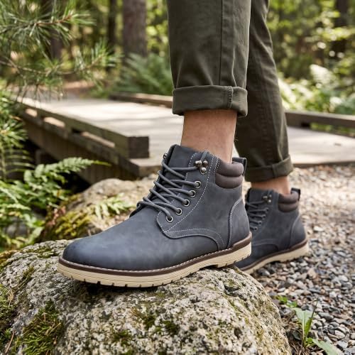 Vostey Men's Hiking Boots Waterproof Casual Chukka Boots for Men