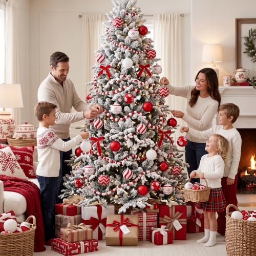 Valery Madelyn 30ct Christmas Ornaments Tree Decorations Set 2 Inch