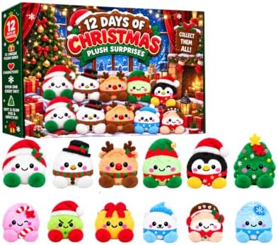 12 Days Advent Calendar 2026 Christmas Fun Dumpling for Adult Gifts