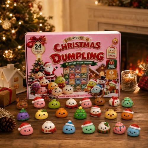 Squishy Advent Calendar 2026 Christmas Gift 24 Days Holiday Decor Countdown