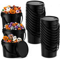 Funnymoom 20 Pack 48 oz Halloween Trick or Treat Candy Buckets for Party