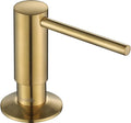 AguaStella ASF026BG Built in Soap Dispenser Brushed Gold Brightly for Kitchen Sink with Soap Bottle Countertop Pump