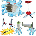 Pro Filter cleaning stand made in USA cleaner for 2, 3, 4 or 6 Inch swimming pool cartridges tornado spinner action maintenance pump equipment above in ground solar cover salt systems chlorine