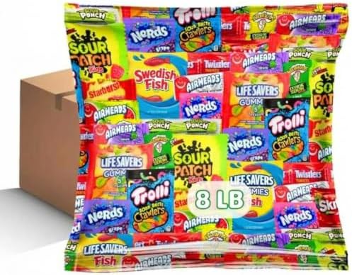 Assorted Candy Variety Pack - Individually Wrapped Party Candy Assortment - candy For Every Occasion! (128 Ounces)