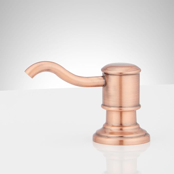 Signature Hardware 483668 Amberly Soap Dispenser