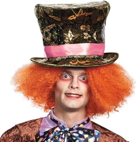 Mad Hatter Costume, Official Alice in Wonderland Outfit for Adults