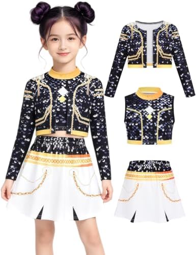 Kids Pop Singer Group Costume Girls Halloween Costumes Cosplay Outfit Set