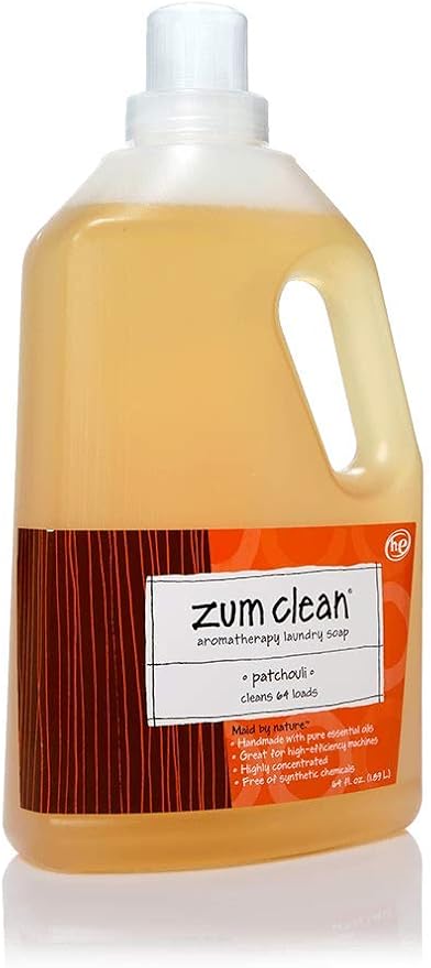 Zum Clean Laundry Soap - Patchouli - 64 fl oz (Pack of 2)