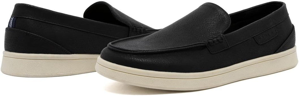 Nautica Men's Slip-On Loafers Casual Moc Toe Sneakers Boat Shoes Slipper for Men – Lightweight & Comfortable - Derwin