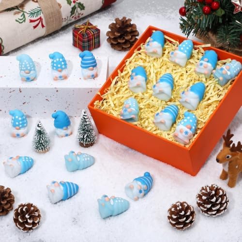 Thenshop 20 Pcs Snowflake Gnome Soft Relief Favors 4 Designs Winter Gifts
