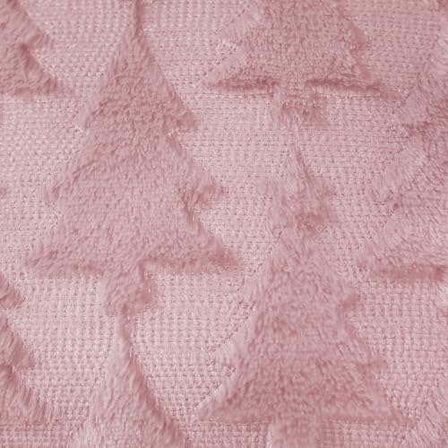 DFXSZ Christmas Tree Pillow Covers 20x20 Set of 2 Christmas Decor Pink Star