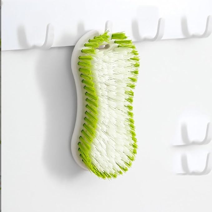 Handheld Kitchen Cleaning Shoe Brush for Stain Removal Protection with Flexible Soft Bristle