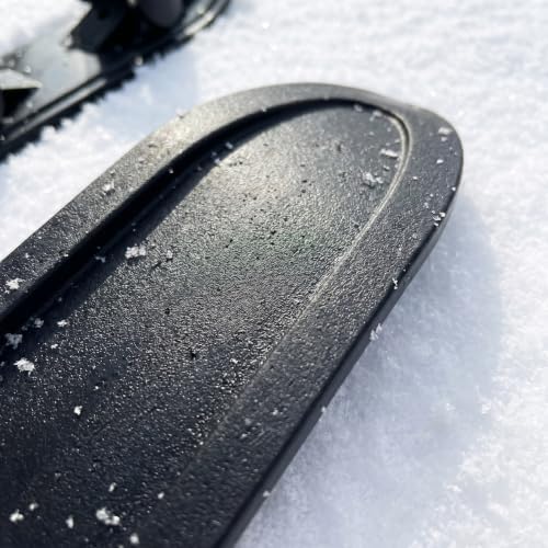 Colaxi 2 Pieces Snow Skis Snow Sledge Balance Bike into Sled Snowmobile Skiing Sled Attachment for Lakeside
