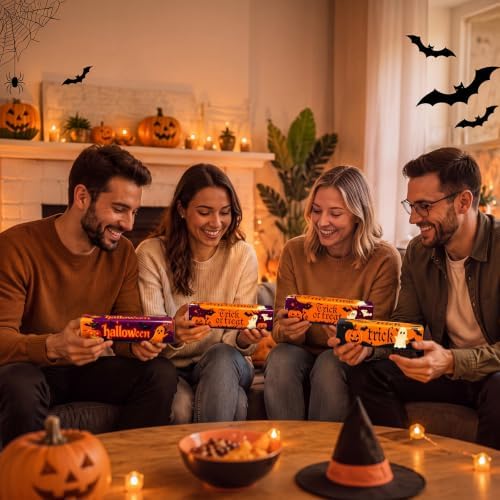 Meooeck 12 Pcs Halloween Fidgets Balls Squeeze Ghost Halloween Party Favors