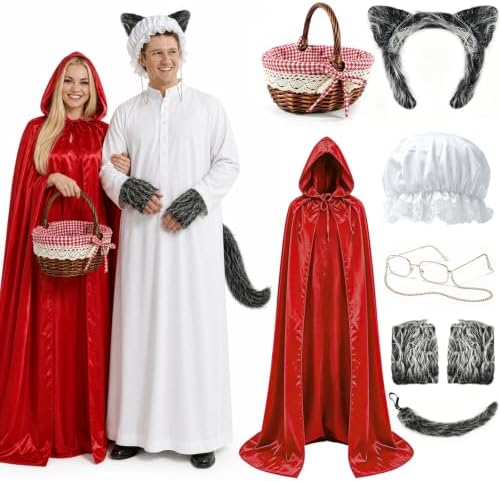 Couples Halloween Wolf Costume Set