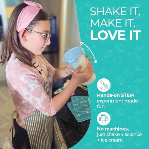 Tovla Jr. Kids Ice Cream Science Maker Kit | Real Reusable | Ages 5-12