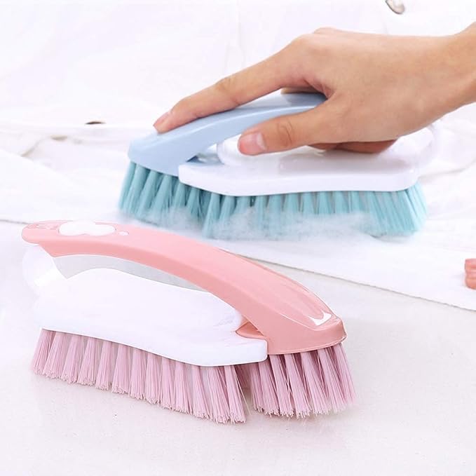 Multi-Functional Laundry Tool Sneaker Shoes Cleaning Boot Brushes Cleaner 2 in 1 Home Plastic Scrubbing Brush