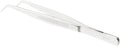 Mercer Culinary 18-8 Stainless Steel Chef Plating Tongs, Curved Fine Tip, 6-1/8 Inch